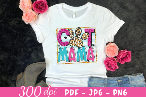 Cat Mama PNG Cat Sublimation Design Review