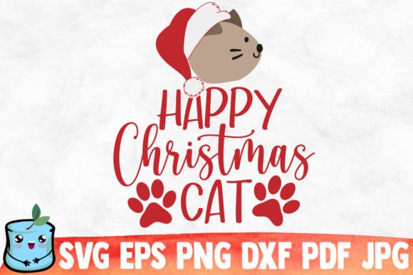 Happy Christmas Cat Embroidery Design Review