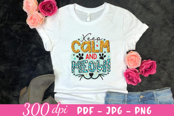 Keep Calm and Meow Cat Embroidery Design Review