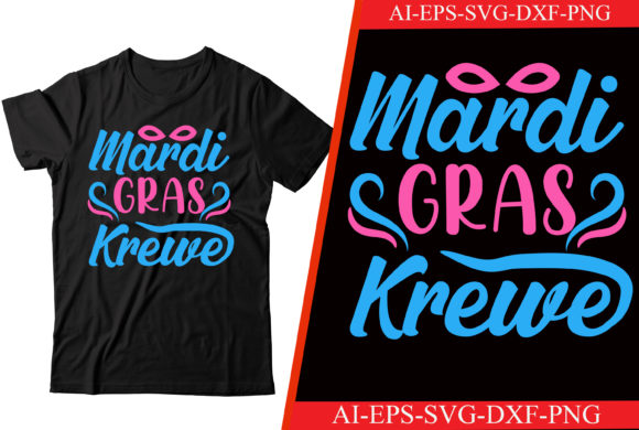 Mardi Gras Krewe SVG T-shirt Design Review