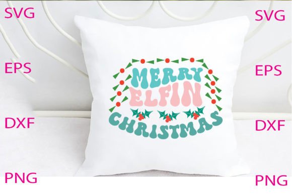 Merry Elfin Christmas Svg Design Review