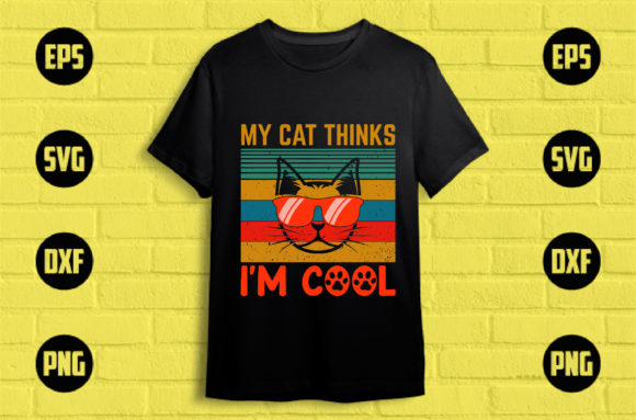 My Cat Thinks I'm Cool Embroidery Design Review